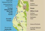 Map Of Redwood City California Travel Info for the Redwood forests Of California Eureka and