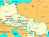 Map Of River Danube In Europe River Cruise In Europe the Kota soft Side Of Mother Earth