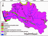 Map Of Rivers In Georgia Geological Map Of the Netravati and Gurpur River Basins source