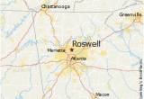 Map Of Roswell Georgia Roswell Map Www Bilderbeste Com