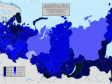 Map Of Russia and Canada Map Of Russian Patriotism by Anatoly Karlin the Unz Review