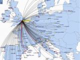 Map Of Ryanair Airports In France Ryanair World Airline News