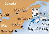 Map Of Saint John New Brunswick Canada Bay Of Fundy Map Showing the Eastern Seaboard New York