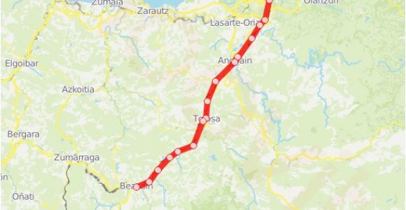 Map Of San Sebastian Spain C1 Route Time Schedules Stops Maps San Sebastian Donostia