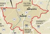 Map Of Sandy Springs Georgia Map Georgia S Congressional Districts