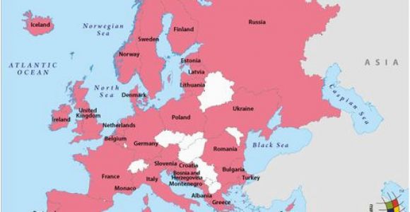 Map Of Seas In Europe Pinterest