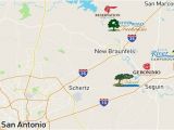 Map Of Seguin Texas Retreat Into Peace Nature at Geronimo Creek Retreat In A