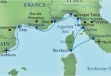 Map Of Sete France Map Of Spain France and Italy Cruising the Rivieras Of Italy France