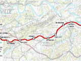 Map Of Sevierville Tennessee Left Clickable Map Showing the Exact Route Of the Smoky Mountain