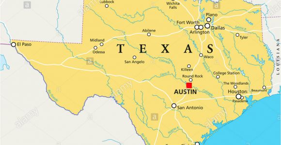 Map Of south Central Texas Texas Map Stock Photos Texas Map Stock Images Alamy