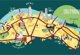 Map Of south England Uk southbank Map Illustration Kerryhyndman Co Uk Map Travel