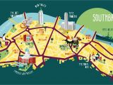 Map Of south England Uk southbank Map Illustration Kerryhyndman Co Uk Map Travel