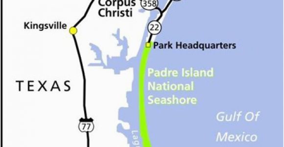 Map Of south Padre island Texas Maps Padre island National Seashore U S National Park Service