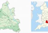 Map Of south West England with towns Map Of Oxfordshire Visit south East England