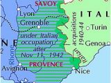 Map Of southeastern France Italian Occupation Of France Wikipedia