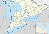 Map Of southern Ontario Canada Newcastle Ontario Wikipedia