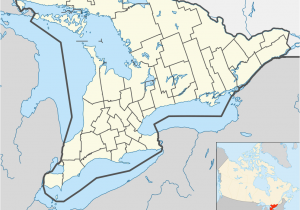Map Of southern Ontario Canada Newcastle Ontario Wikipedia