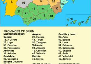 Map Of southern Spain Map Of Provinces Of Spain Travel Journal Ing In 2019