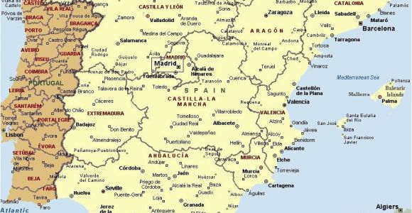 Map Of Spain and Mallorca Mapa Espaa A Fera Alog In 2019 Map Of Spain Map Spain Travel