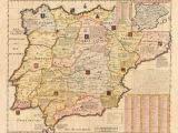 Map Of Spain and Portugal and France French Map Of Spain and Portugal Early 18th Century Inspirational