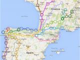 Map Of Spain Camino De Santiago Travel Tips Camino Cestovana A Pana Lsko A Evropa