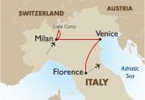 Map Of Switzerland and Italy together Classic northern Italy European tour Packages Goway Travel