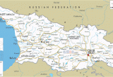 Map Of Tbilisi Georgia Detailed Clear Large Road Map Of Georgia Ezilon Maps