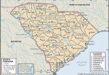 Map Of Tennessee Showing Counties State and County Maps Of south Carolina