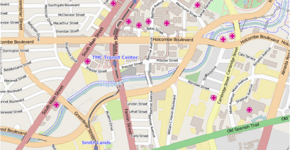 Map Of Texas Medical Center File Houston Medical Center Map Png Wikimedia Commons