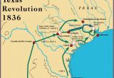 Map Of Texas Revolution Battles Battles Of the Texas Revolution and Important Characters Lessons