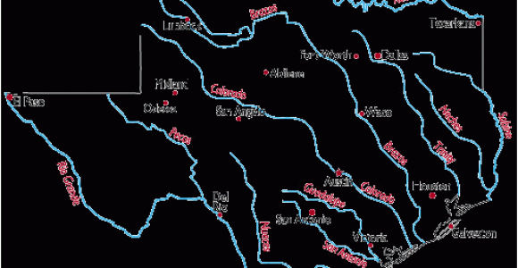 Map Of Texas Rivers and Cities Maps Of Texas Rivers Business Ideas 2013