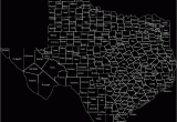 Map Of Texas with All Cities Map Of Texas Black and White Sitedesignco Net