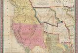 Map Of Texas with All Cities Map Of Texas California and oregon 1846 Map Usa Cartography