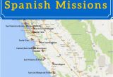 Map Of the California Missions On A Mission Map Of California S Historic Spanish Missions In 2019