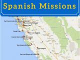 Map Of the California Missions On A Mission Map Of California S Historic Spanish Missions In 2019