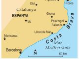 Map Of the Costa Blanca Spain Map Of Costa Brave and Travel Information Download Free Map Of