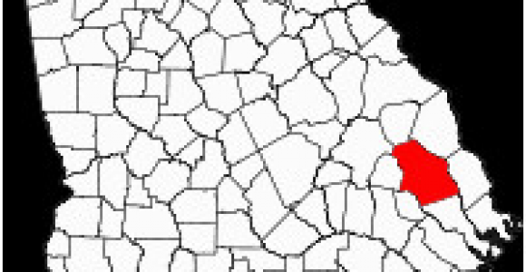 Map Of the Counties In Georgia Bulloch County Georgia Wikipedia