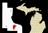 Map Of the Counties In Michigan Datei Bay County Michigan Incorporated and Unincorporated areas Bay