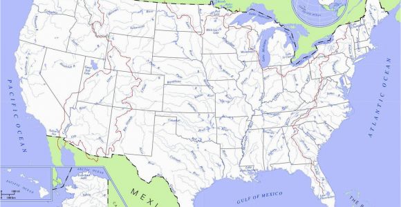 Map Of the Mississippi River In Minnesota United States Rivers and Lakes Map Mapsof Net Camp Prepare