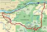 Map Of the oregon Trail Mt Hood Scenic byway Map America S byways Camping Rving