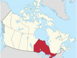 Map Of the Regions Of Canada Ontario Wikipedia