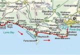 Map Of the south West Coast Of England south West Coast Path Dorset Jurassic Coast