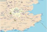 Map Of Train Lines In England Rail Map Of southeast England Johomaps