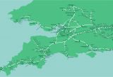 Map Of Train Routes In England Great Western Train Rail Maps