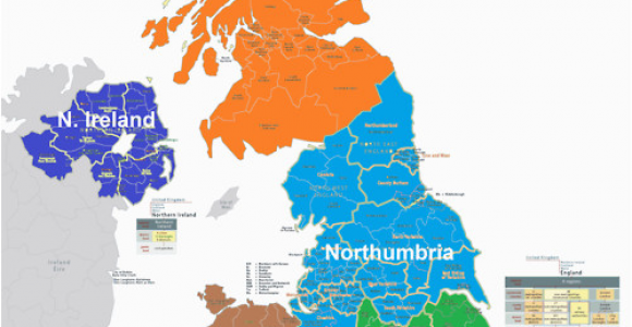 Map Of Uk and Europe Map Uk Divided Into 10 States Random Fascination Map