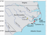 Map Of Universities In north Carolina Location Map Oyster Reserve Sites In Pamlico sound north Carolina