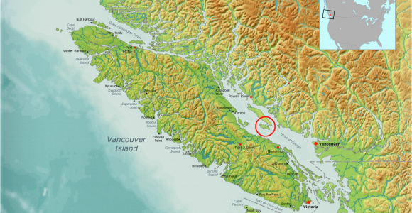 Map Of Vancouver island Canada Lasqueti island Wikipedia