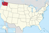 Map Of Washington State and Canada Washington State Wikipedia