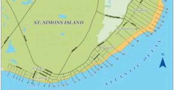 Map Of Waycross Georgia 7 Best Saint Simons island Maps Images island Map Saint Simon