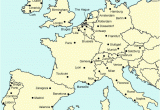 Map Of Western Europe with Capitals Explicit Western Europe Geography the Map Of Western Europe